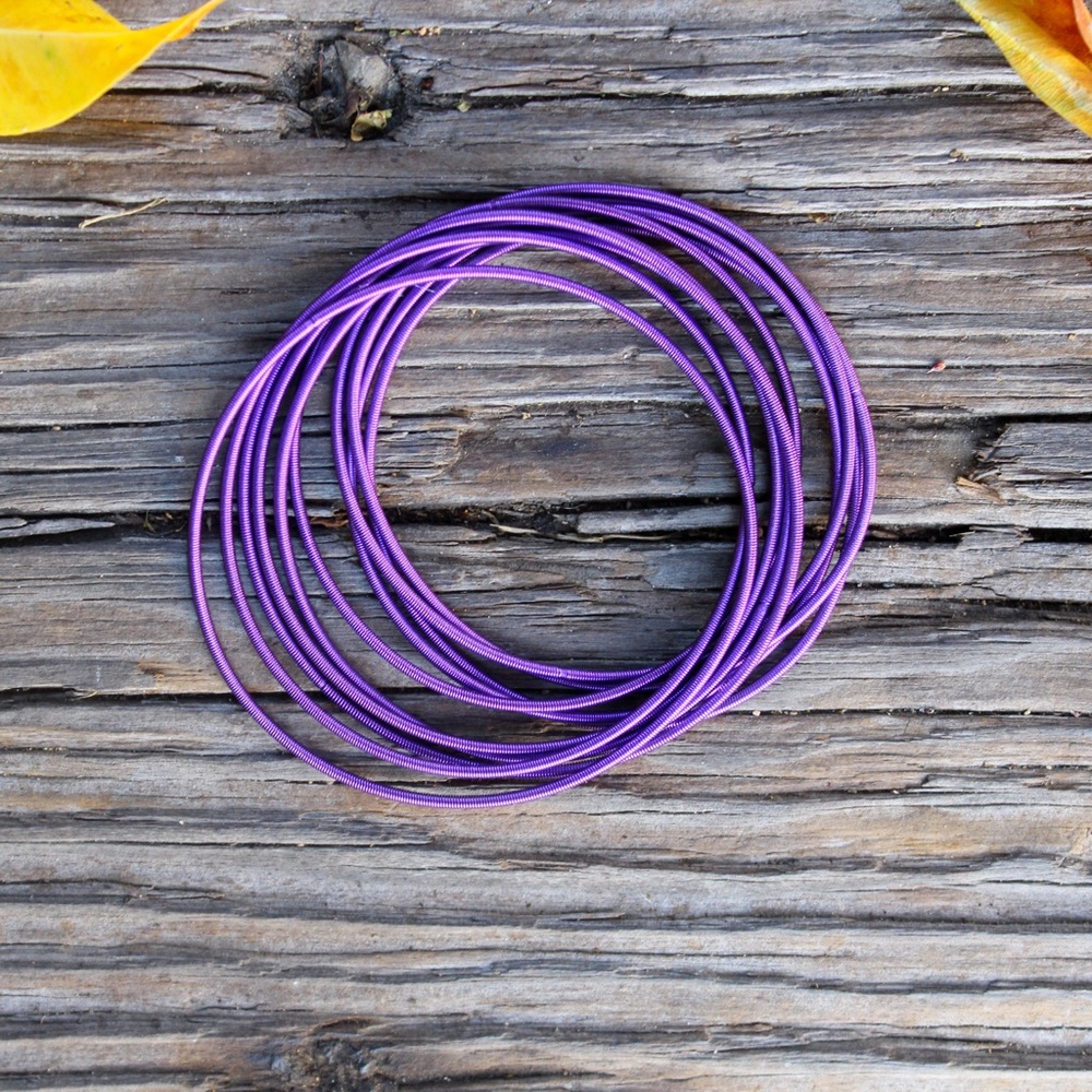 Stretch Bracelet in Purple